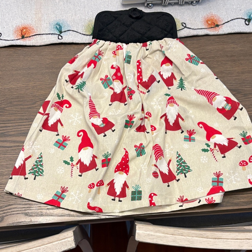 Festive Gnome Kitchen Towel